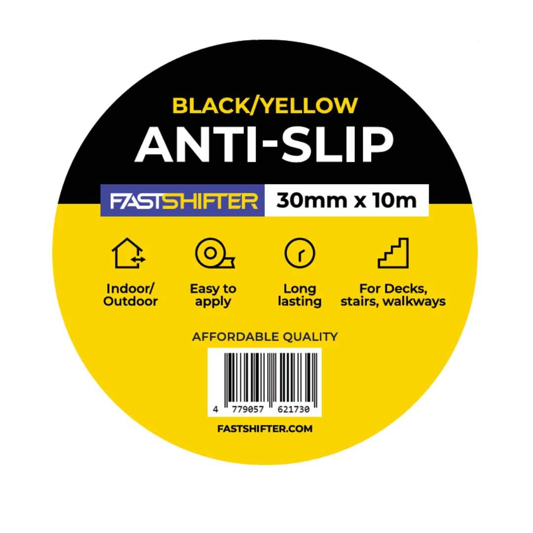 Fastshifter Anti-Slip Tape 30mm × 10m (yellow)