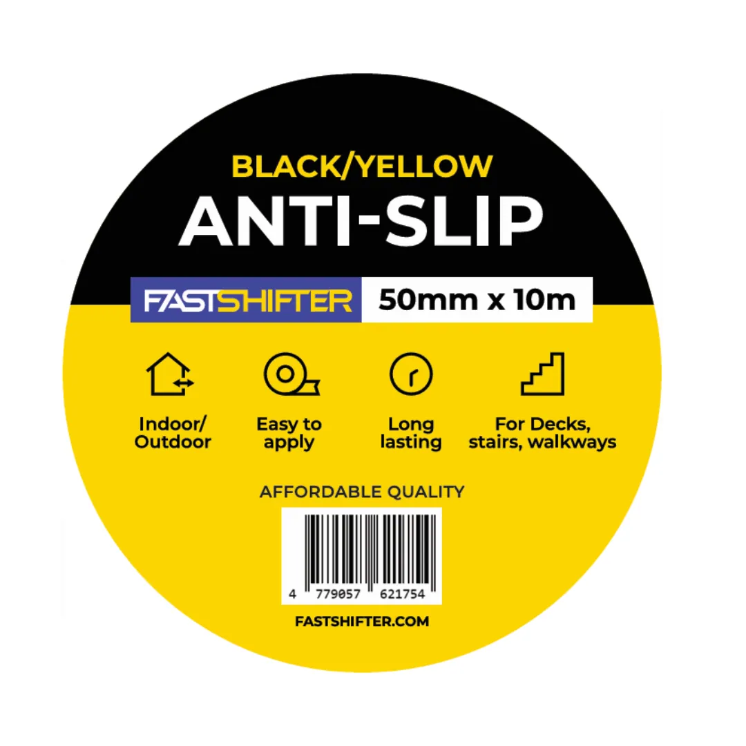Fastshifter Anti-Slip Tape 50mm × 10m (yellow)