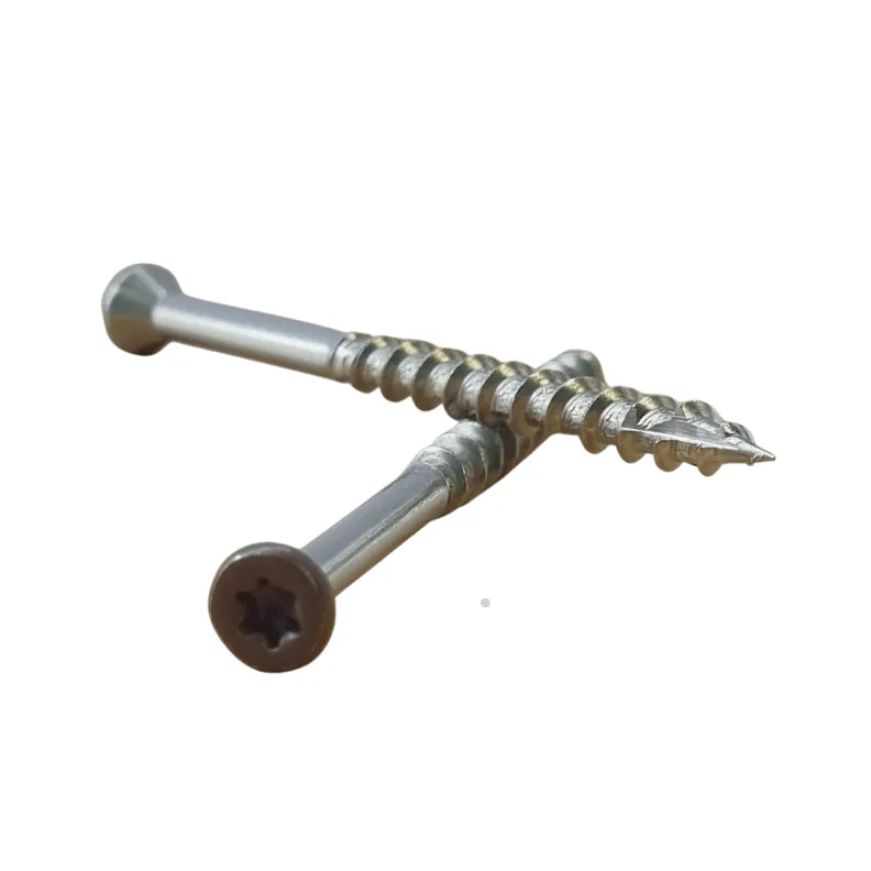 Fastshifter Decking Screw A2 4.8×65mm – 100 pcs — Terra Brown