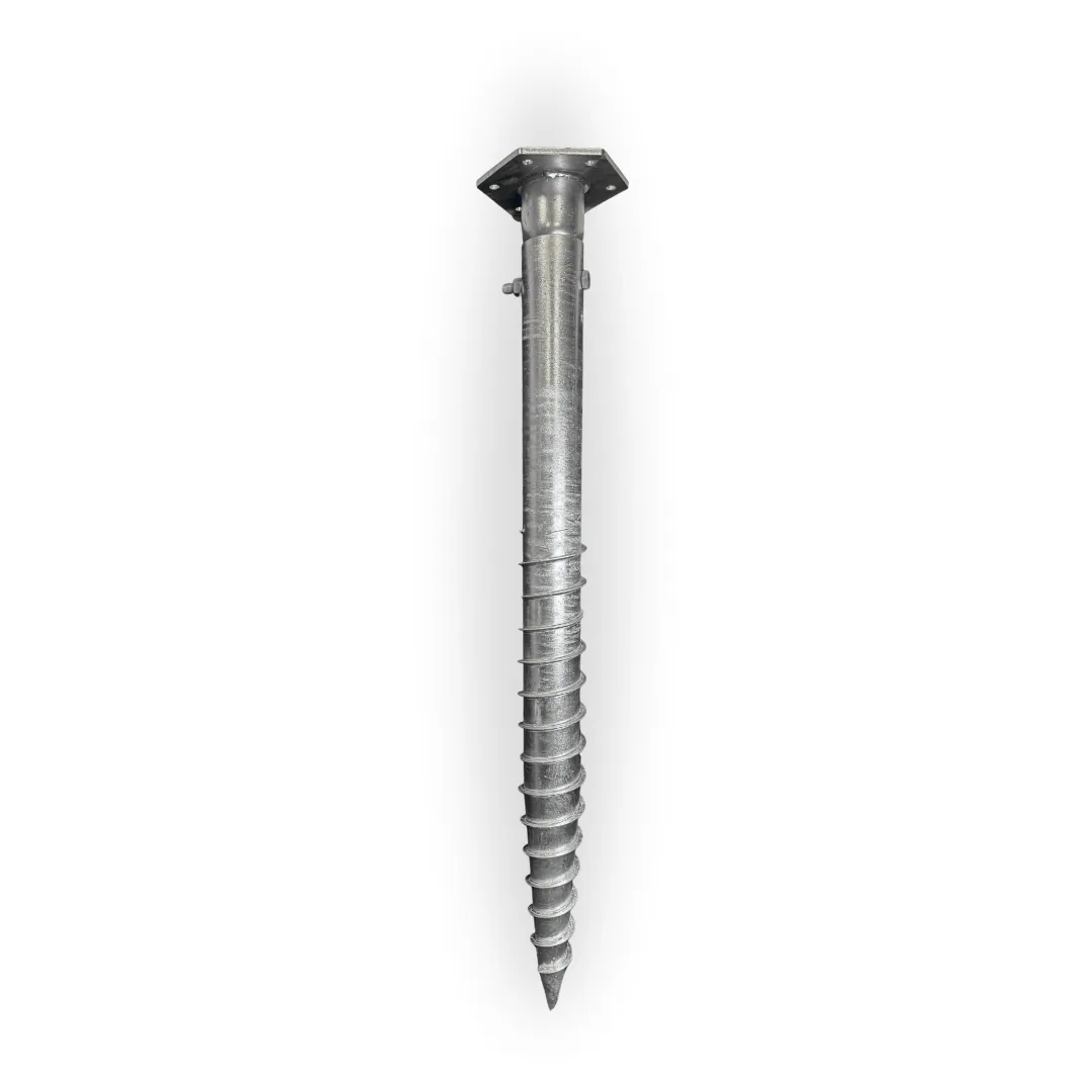 Ground Screw Type N 76x1200x3.5 M20 HDG